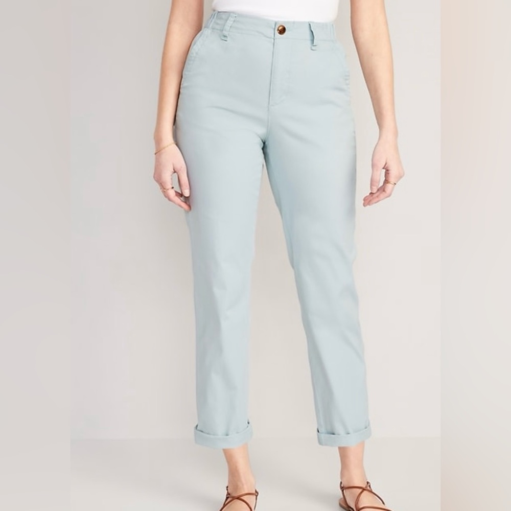 Old Navy OG Blue Chino Pants - Picture 2 of 12